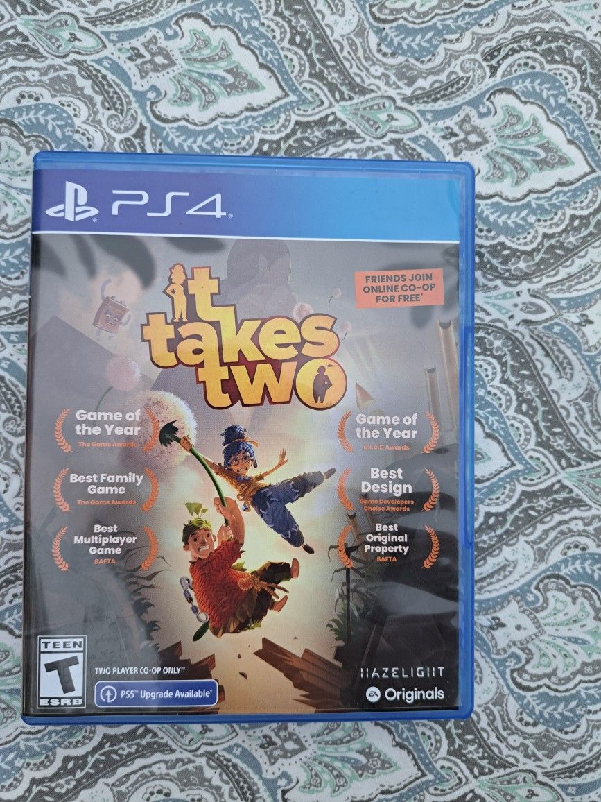 It Takes 2 Video Game For Ps4