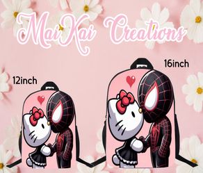 Hello kitty and spider man custom background (RAED DESCRIPTION)