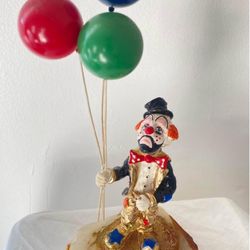 Hobo Joe W/ Balloons Clown Figurine By Ron Lee