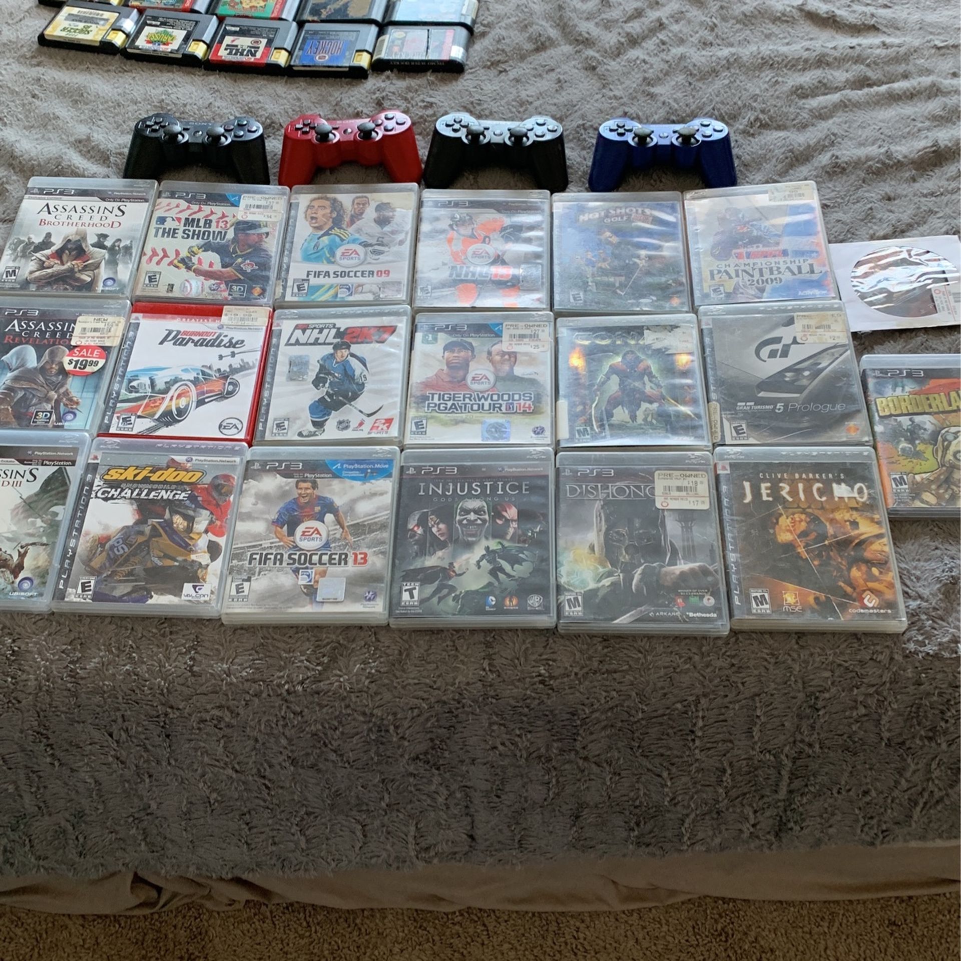 PS3 Games And Controllers