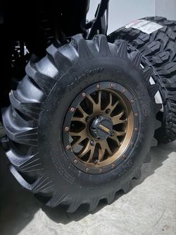 InterForce UTV Mud Tire on System 3 Beadlock Wheel