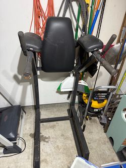Free Captain's Chair Dip Station Power Tower