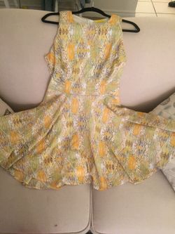 Summer color dress