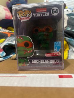 Funko art series Ninja Turtle Michelangelo