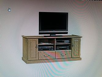 Brand new. Delivered if close enough. Sauder Orchard credenza TV stand cabinet