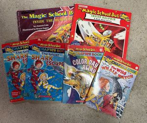 The Magic School Bus  Books.              Bundle 5 books