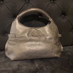 New $295 Kate Spade Gold Leather Metallic Purse 