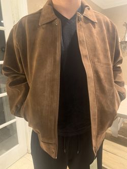 A Collezioni Suede Jacket Made In Italy