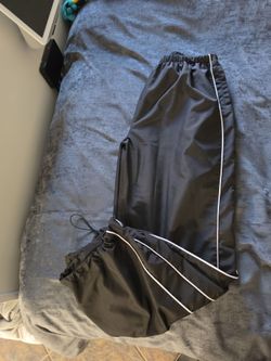 Baggy windbreaker pants