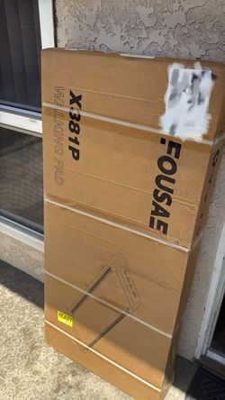 Brand New FOUSAE Walking Pad with 10% Incline - 350 lbs Limit