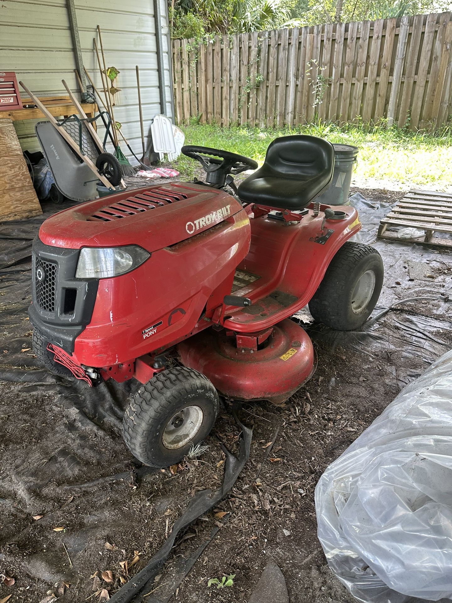 Troy Built Riding Mower