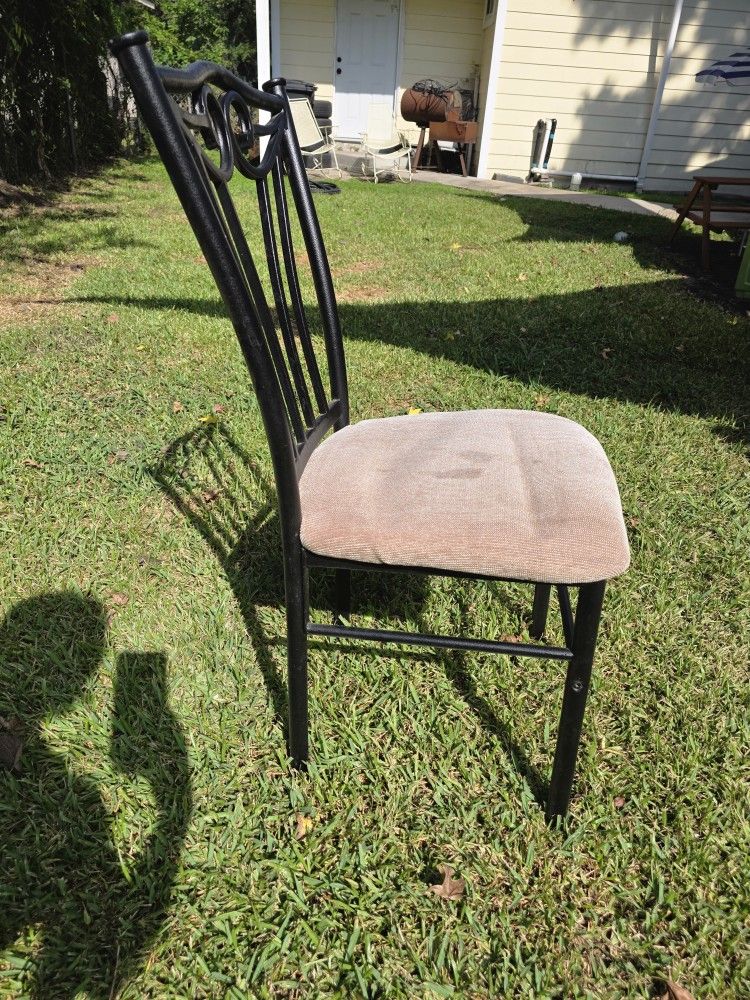 Black Metal Chairs