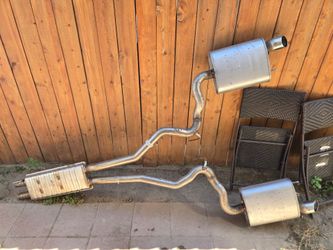 2017 mustang muffler system