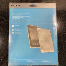 Belkin Swell Soft Gel Silicone Grip Sleeve Case For iPad 1st Gen - Black NEW