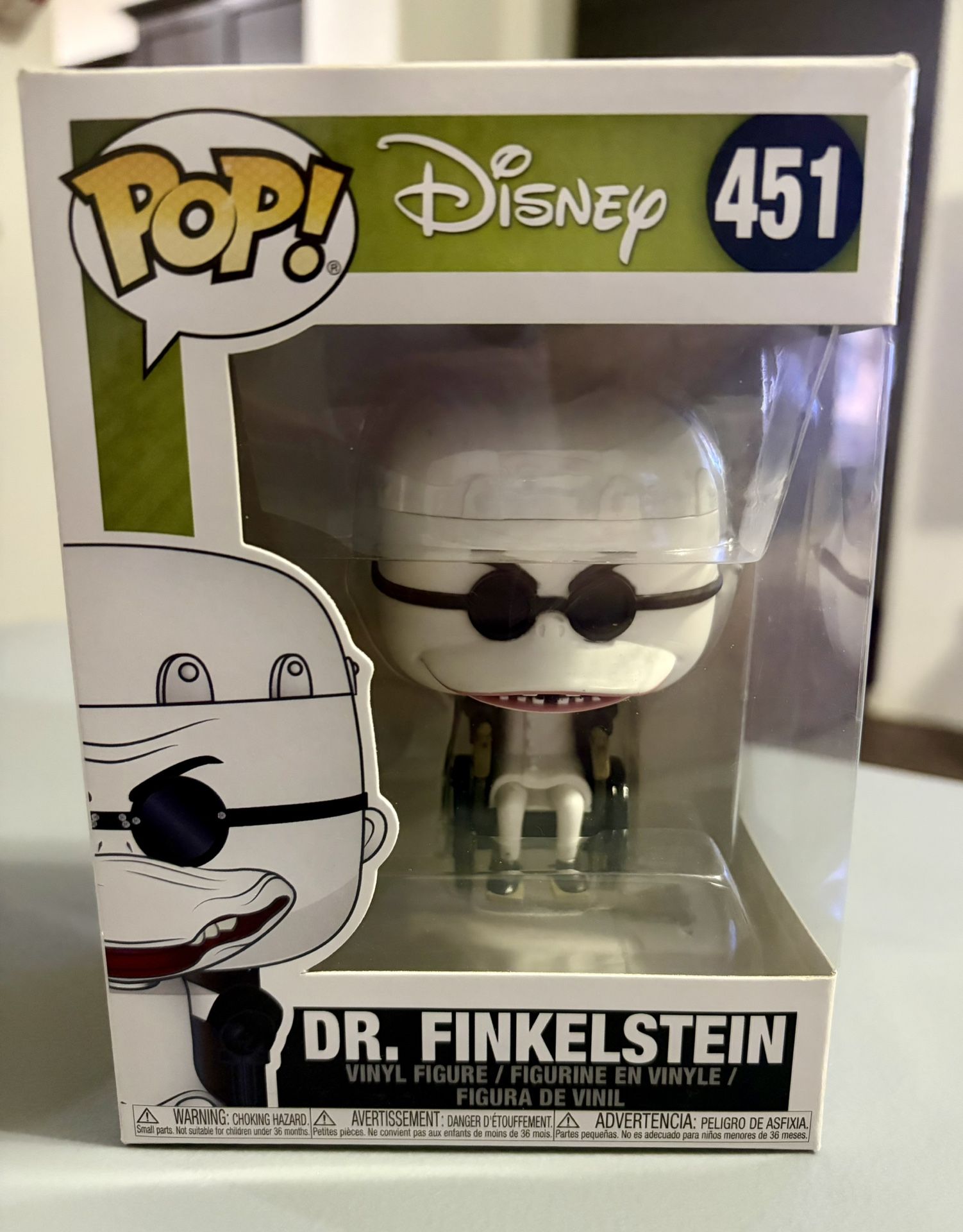 2018 Funko POP! Disney Tim Burton’s The Nightmare Before Christmas #451 Dr. Finkelstein