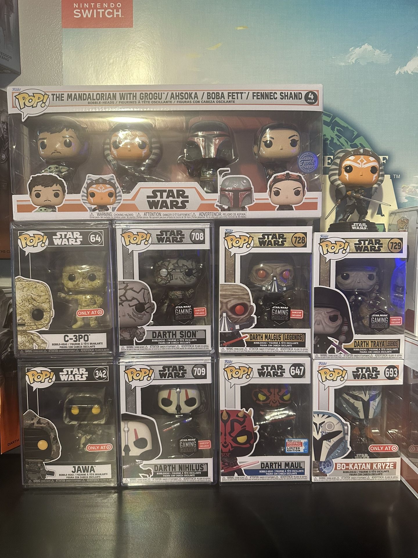 Star Wars Funko Pops 