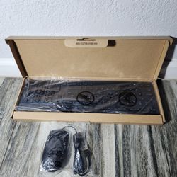 Dell Wired Keyboard and Mouse - KM300C, Black

Dimensions: 1.77"L x 21.22"W x 6.06"H

Brand new, mouse is in a factory sealed package. I received it p