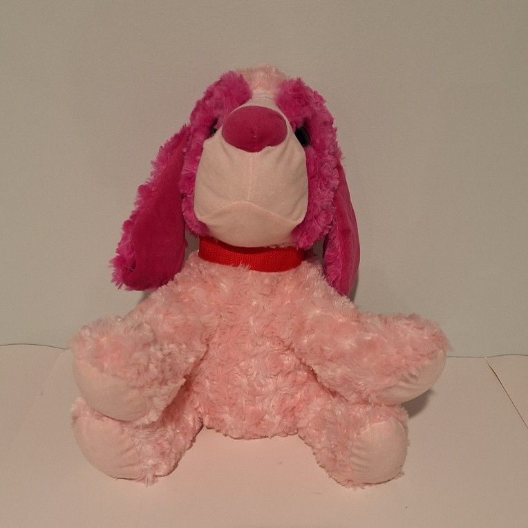 Toy Factory Plush Paradise Hot Pink Beagle Dog Stuffed Animal