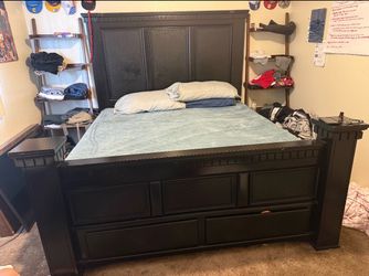 King size bed frame