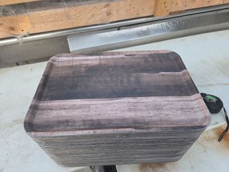 Trays. Faux Wood - 17 X 12 - NSF