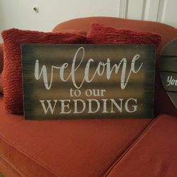 Wedding Display Wood Frames