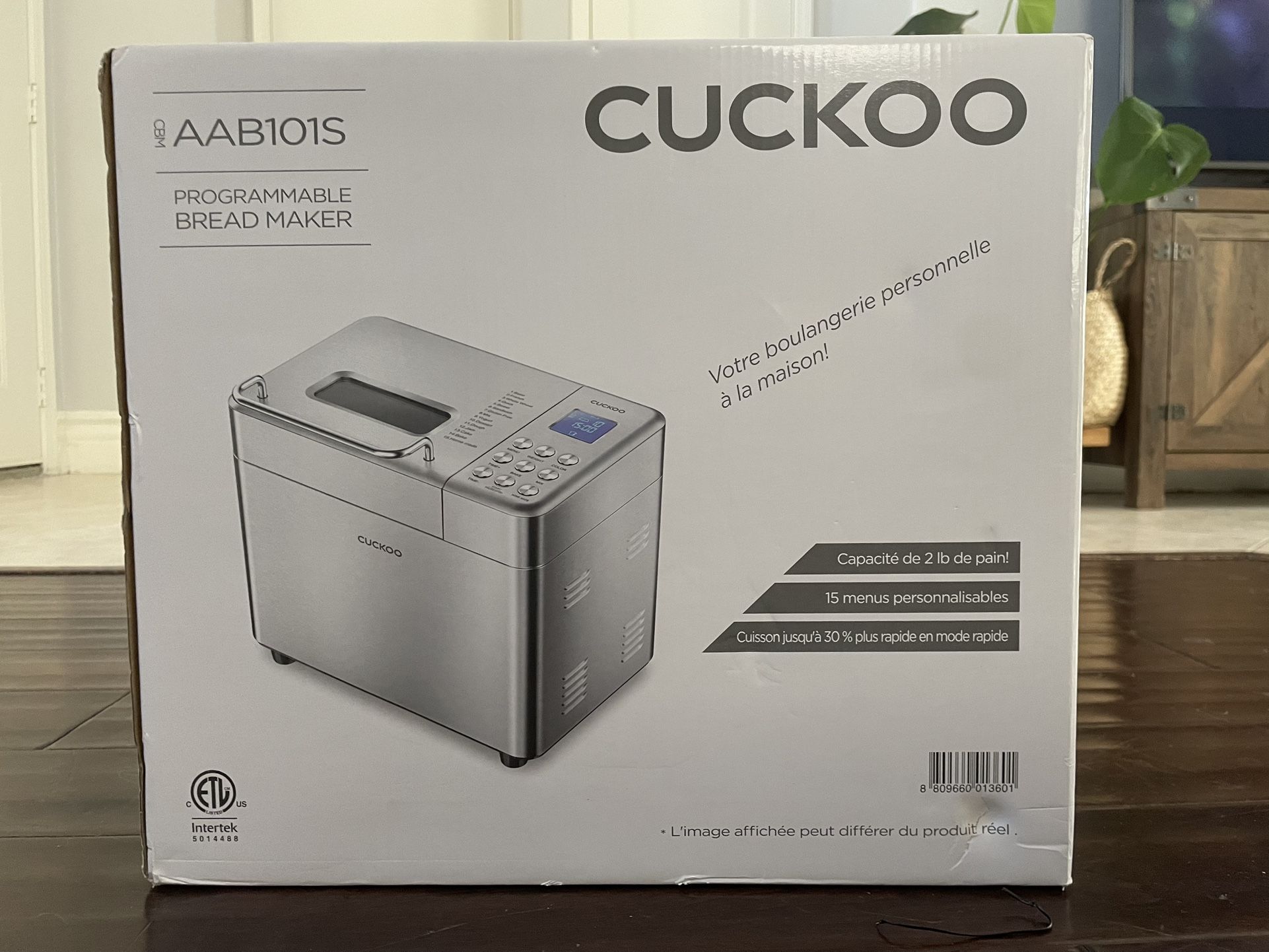 Cuckoo 2 lb. Multifunctional Bread Maker