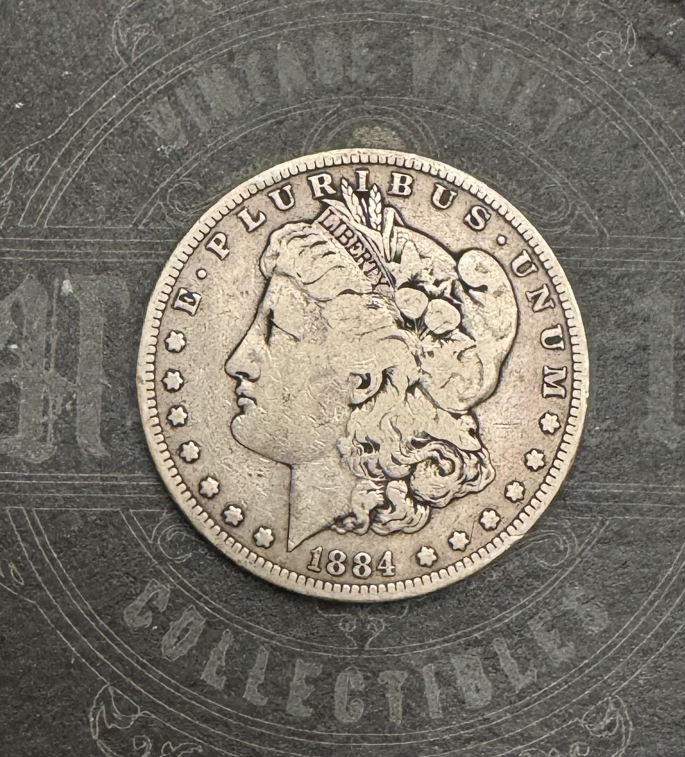 1884-S Morgan Silver Dollar Rare Key Date San Francisco Mint