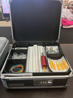 Tattoo kit and lockbox