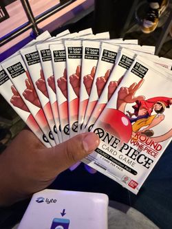 Round 1 One Piece Promo Cards (10 single card packs)