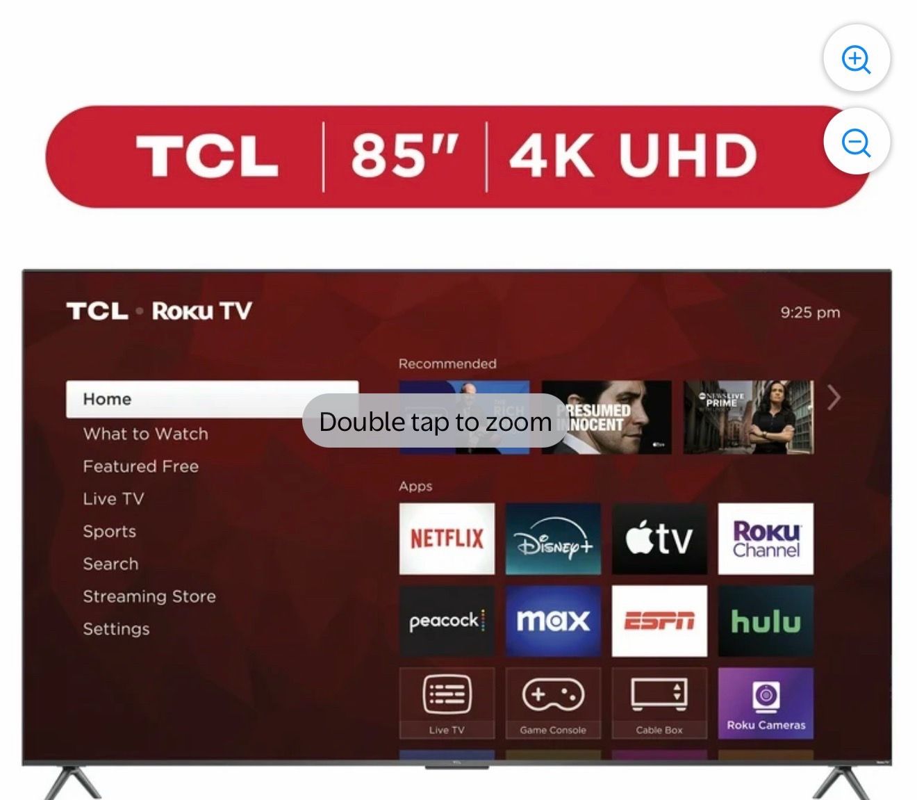 85 inch TCL 2k25