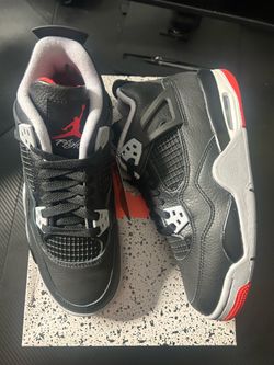 Jordan 4 Bred Reimagined Size 6y