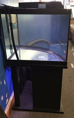 90 gallon Bow front Aquarium fish tank for Sale in Philadelphia, PA -  OfferUp
