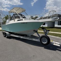 1990 Mako 230WA | Suzuki 250 (80 Hrs) | Ready to Go | Trailer Included 