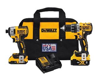 DEWALT HAMMER AND IMPACT XR BRUSHLESS