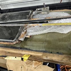 55 Chevy 2 Door Post Glass