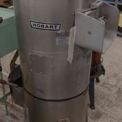 Hobart 6115 Potato peeler with cabinet and trap 