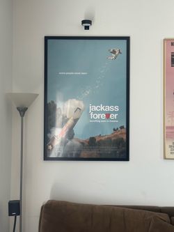 Jackass forever movie poster with frame