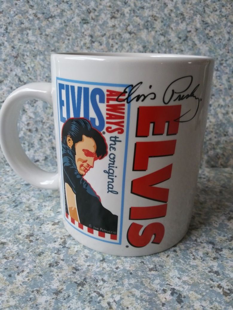 Elvis Presley Signature Series Collector Coffee Mug