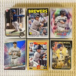 Milwaukee Brewers 365 Card Baseball Lot!
