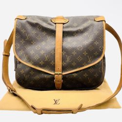 Louis Vuitton Saumur 35 Shoulder Bag 
