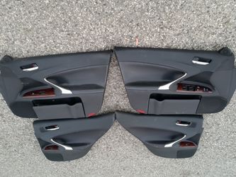 2006-2012 Lexus Is250/350 Door Panels With Windows Regulators And Accessories Oem.