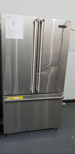 Refrigerator Stainless Steel French Door Viking