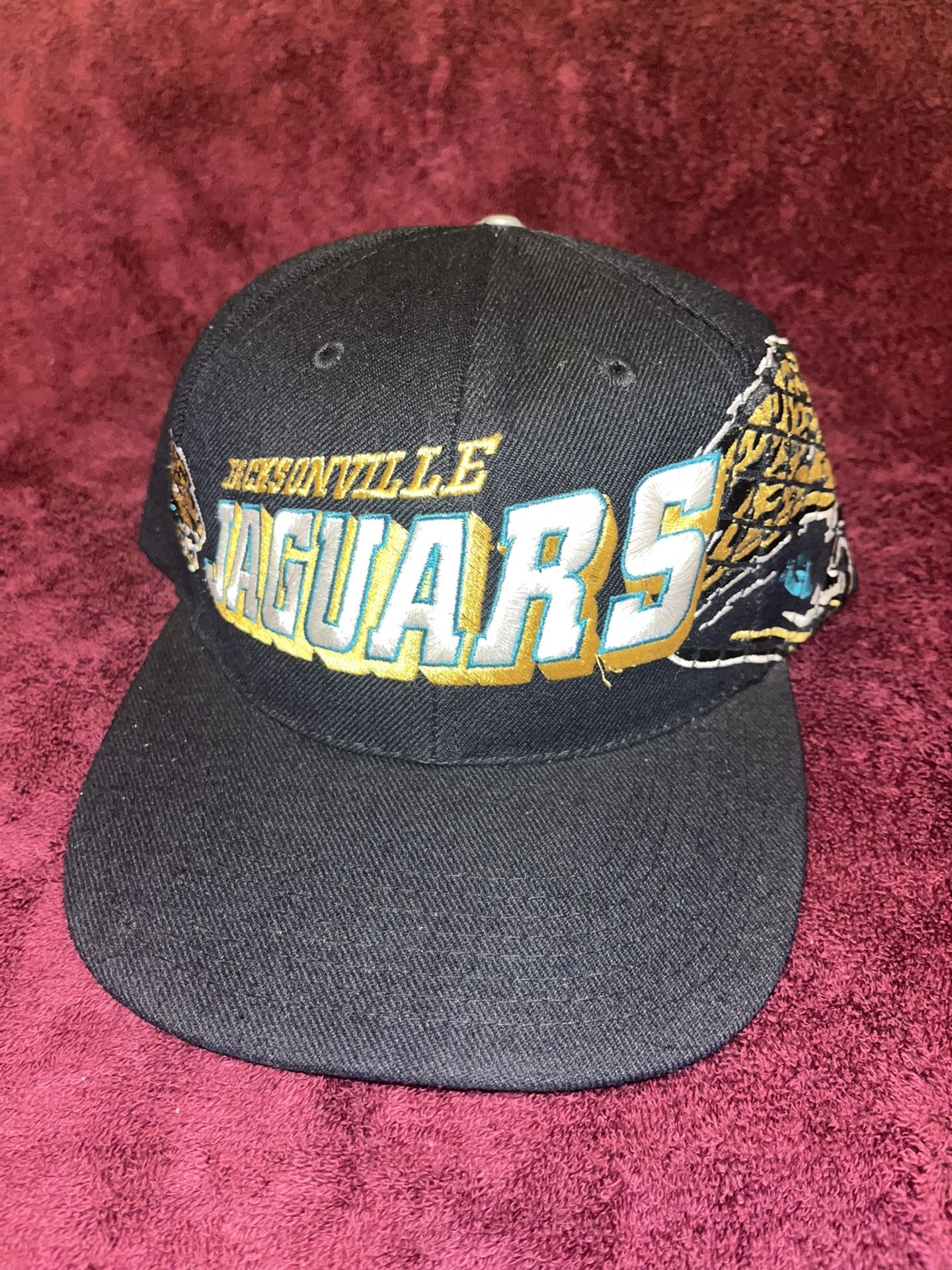 Vintage Sports Specialties Jacksonville Jaguars Grid Snapback