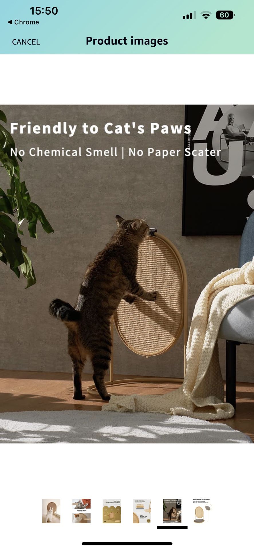 Cat Scratching Post, Three Modes Cat Scratcher, Cat Scratch Furniture Protector,