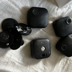 Set of 5 wireless blink cameras