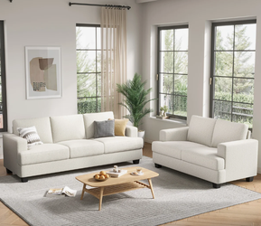 SOFA + LOVESEAT — BRAND NEW