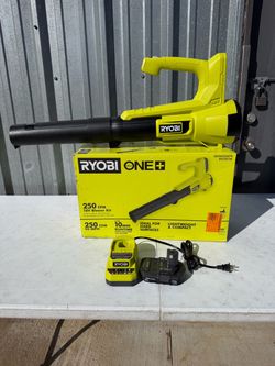 Ryobi 18v 250 CFM blower kit