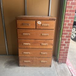 Vintage Real wood Dresser 