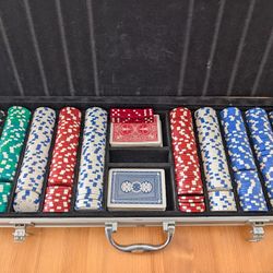 500 Chips Poker Set