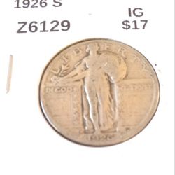 1926 S, STANDING LIBERTY QUARTER 
